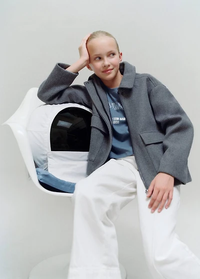 Short cloth coat