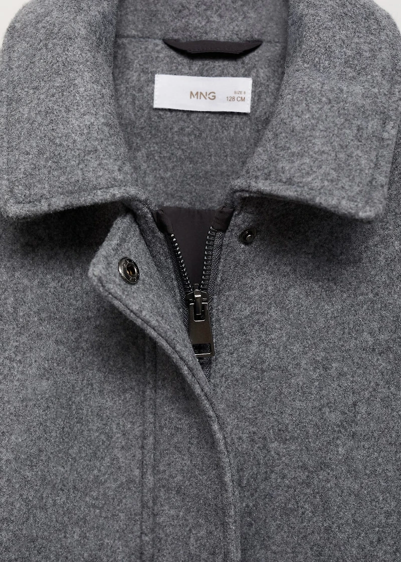 Short cloth coat