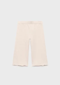 Cotton-knit trousers