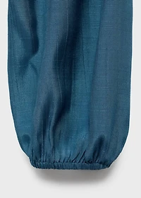 Ruched flowing blouse
