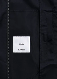 Zipper cotton jacket