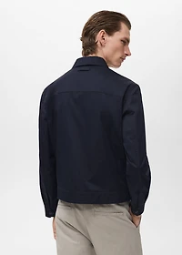 Zipper cotton jacket