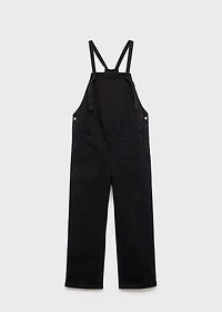 Maternity denim dungarees