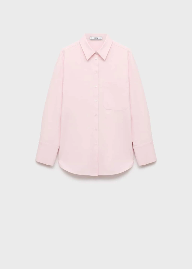 Pocket oversize shirt