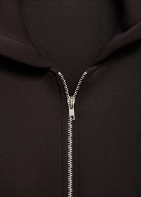 Oversized hooded jacket