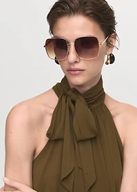 Halter top with bow