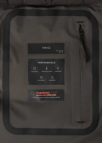 Packable water-repellent padded Thermolite® jacket