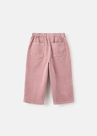 Cotton corduroy pants