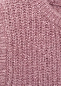 Ribbed knitwear vest