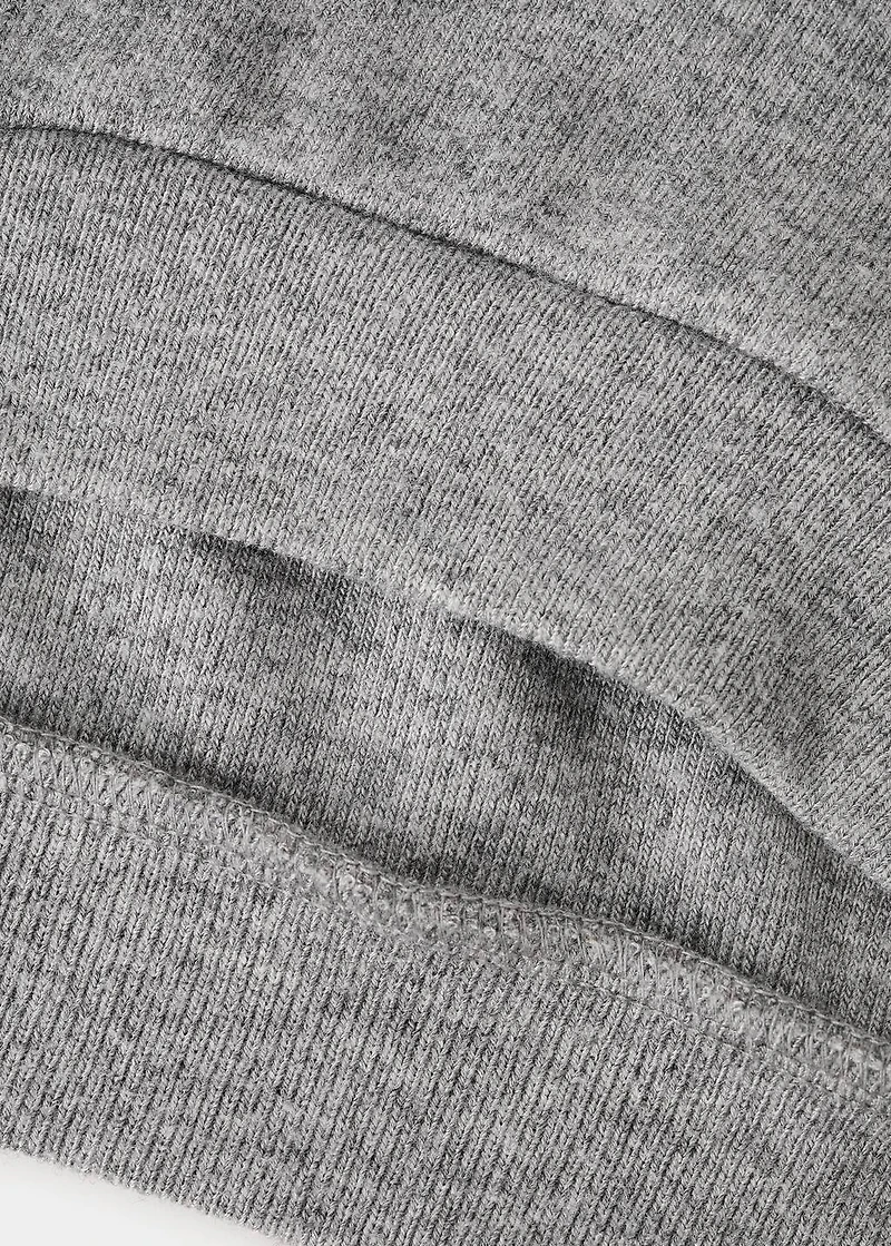 Ruffle detail sweatshirt