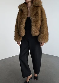 Wool balloon pants