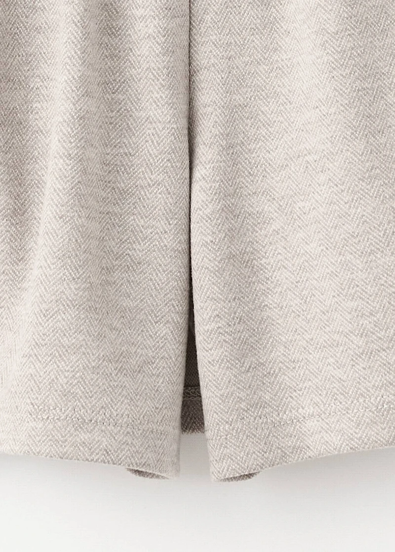 Cargo pocket skirt pants