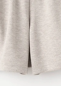 Cargo pocket skirt pants