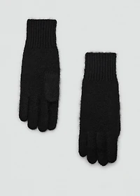 Knitted gloves