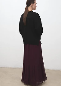 V-neck cardigan