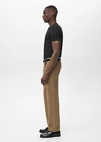 Stretch cotton T-shirt