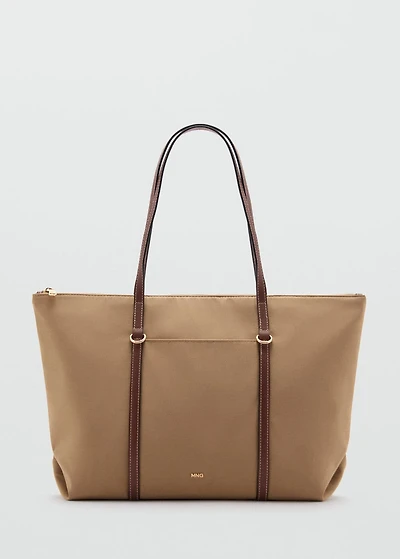 Shopper bag with double handle