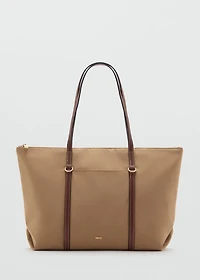 Shopper bag with double handle