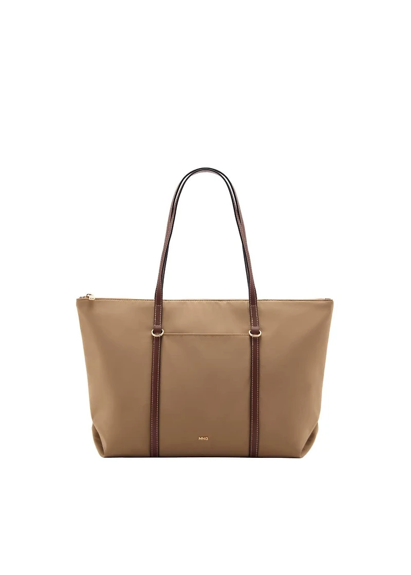 Shopper bag with double handle