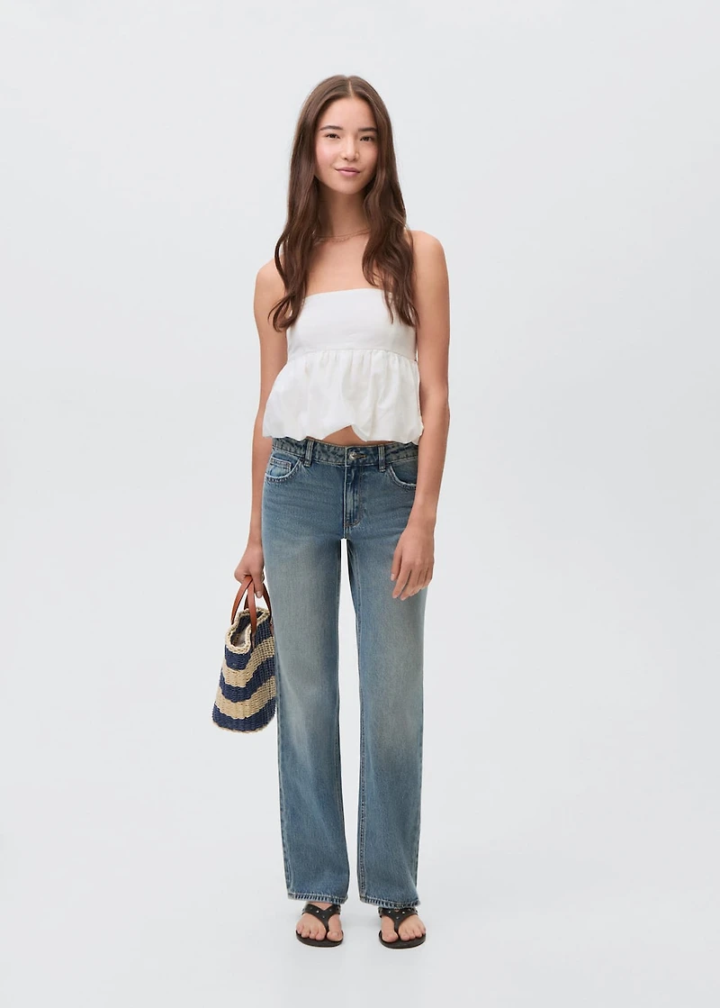 Straight fit jeans