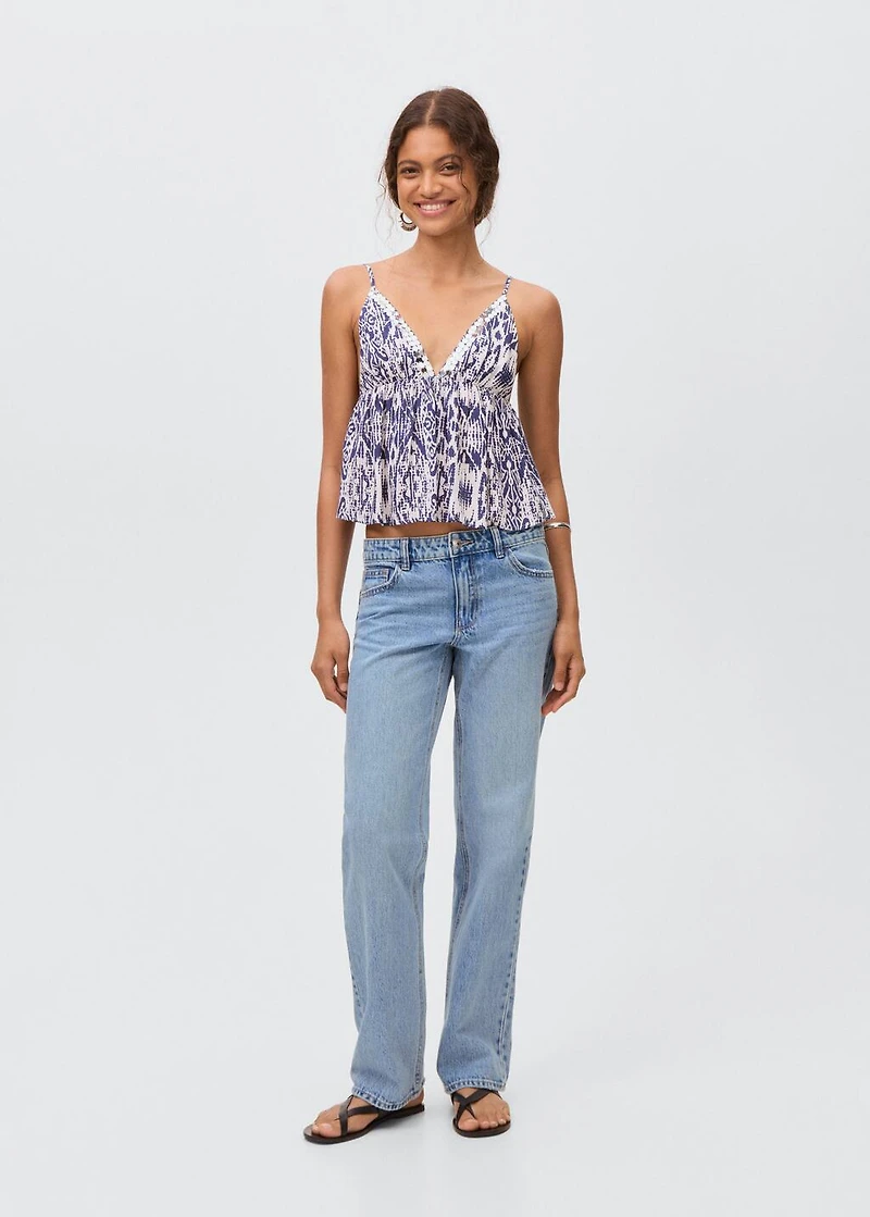 Straight fit jeans