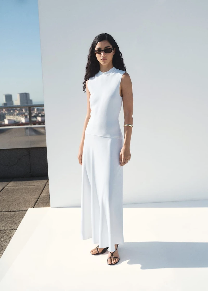 Combined long dress