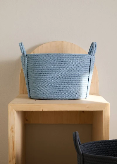 Medium cotton children's basket