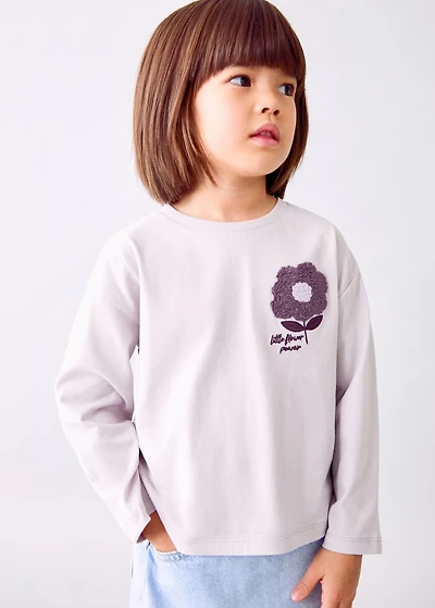 T-shirt with embroidered detail