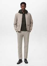 Technical waterproof jacket