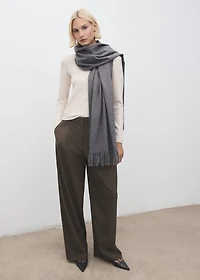 Boat neck sweater