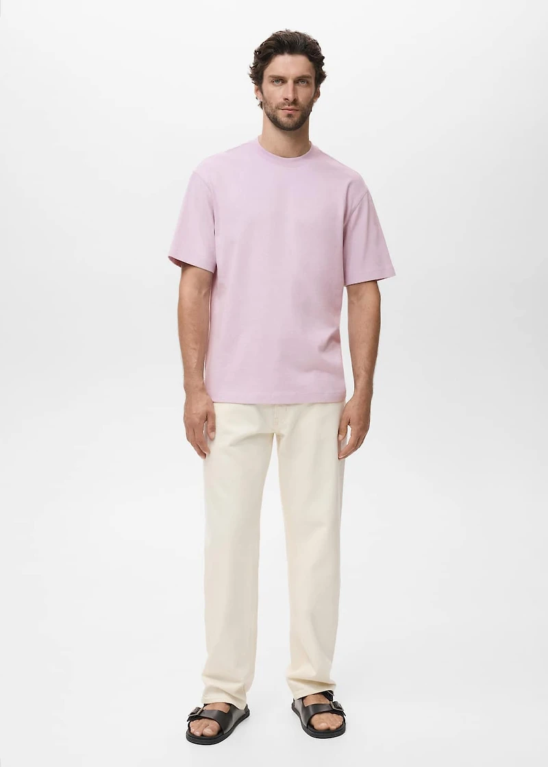 100% cotton relaxed-fit t-shirt