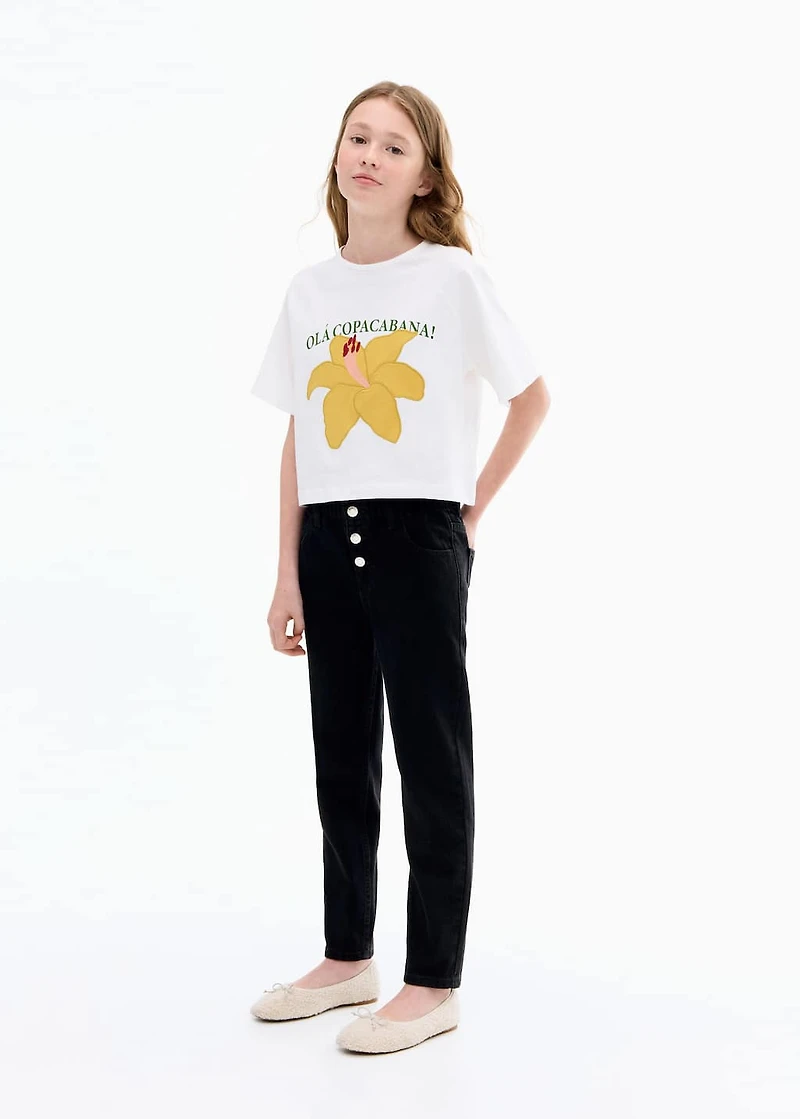 Paperbag jeans