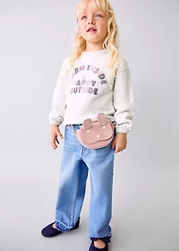Floral embroidered sweatshirt