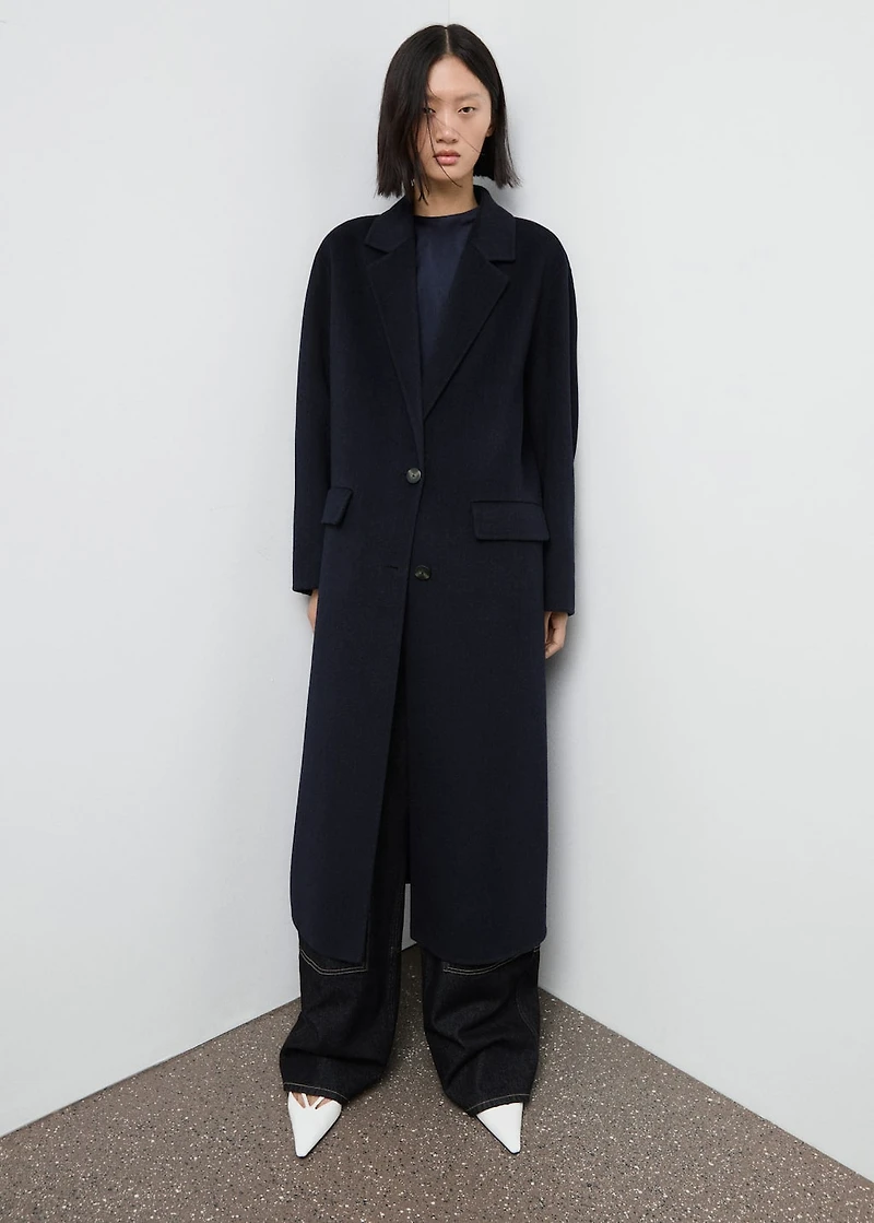 Wool overcoat