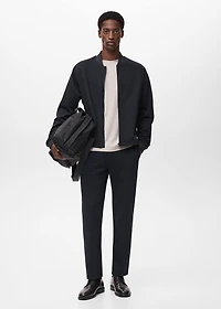 Comfort stretch zip-up hoodie