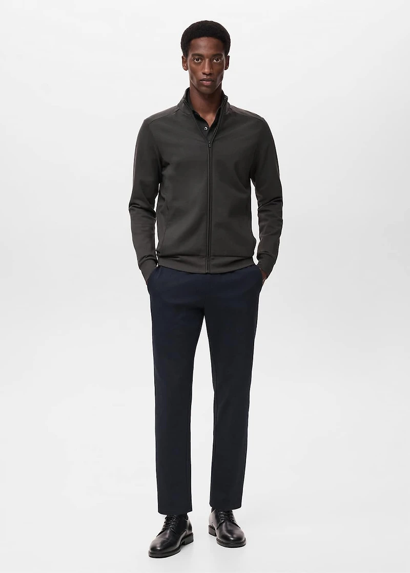 Regular-fit technical sweatshirt