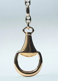 Metallic beaded pendant collar