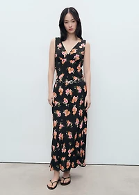 Long floral dress
