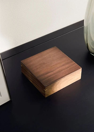Combined wooden box