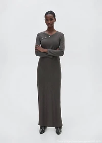 Long wrap dress