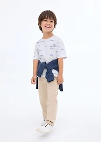 Short-sleeved printed t-shirt