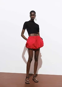 Balloon mini-shorts