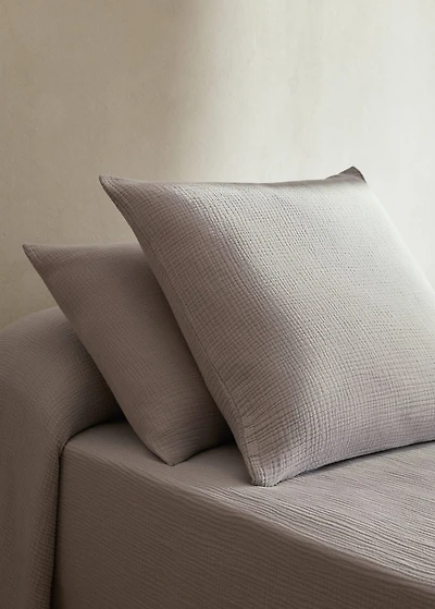 Cotton gauze pillowcase 45x110 cm