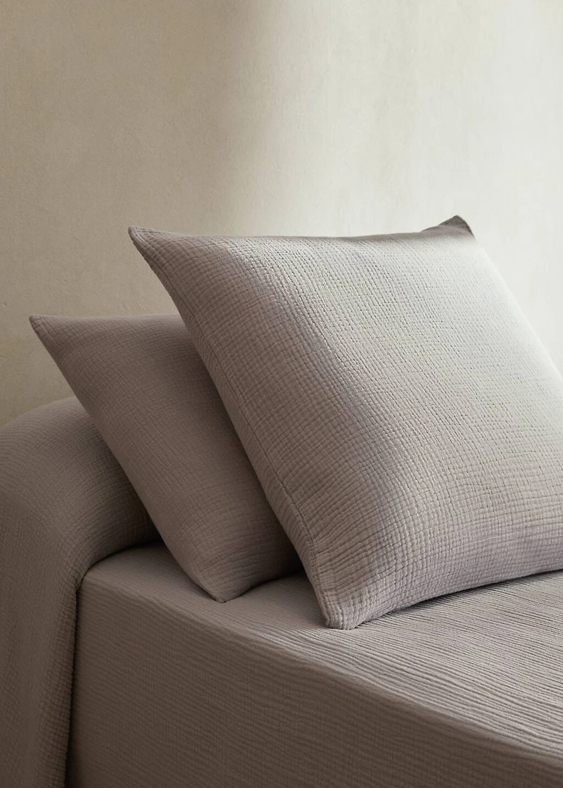 Cotton gauze pillow case 50x75cm