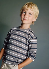 Striped cotton T-shirt