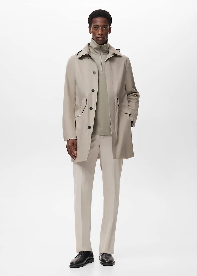Thermolite® waterproof parka with pockets