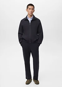 Cotton joggers with elastic waist