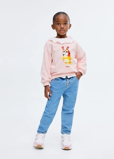 Bluey-print sweatshirt