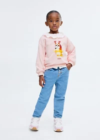 Bluey-print sweatshirt