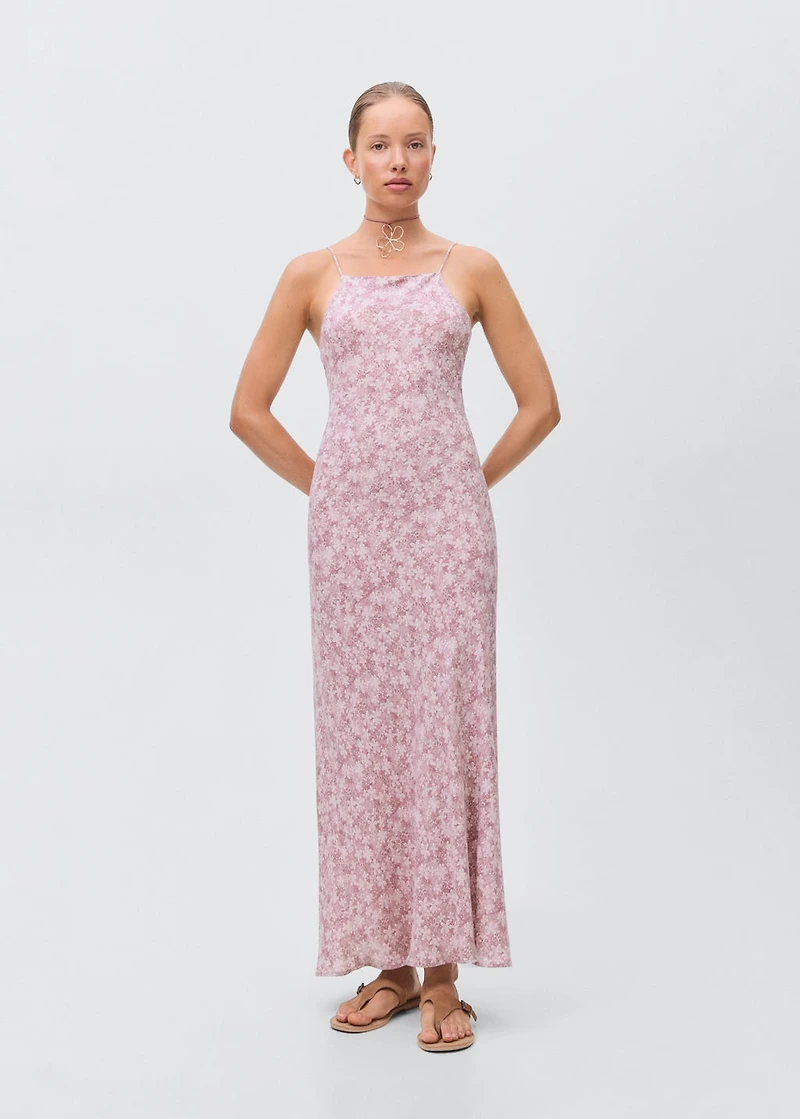 Long floral dress